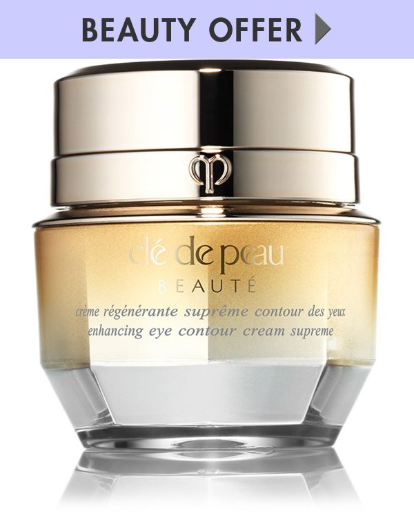 Yours with any $200 Cle de Peau Beaute Purchase