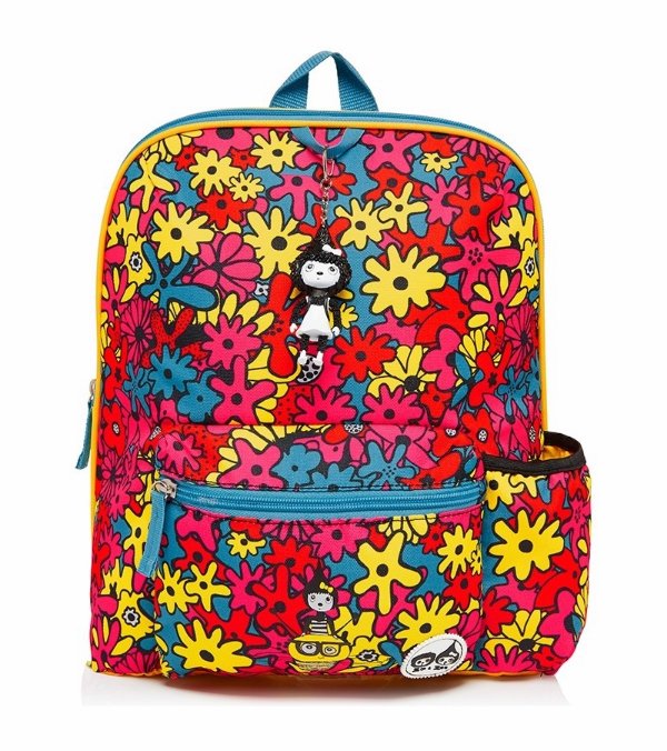 Kid's Backpack - Floral Brights
