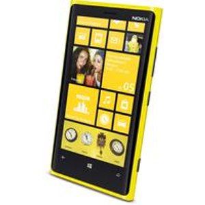 AT&T Nokia Lumia 920 Yellow Free* With 2 Year Contract
