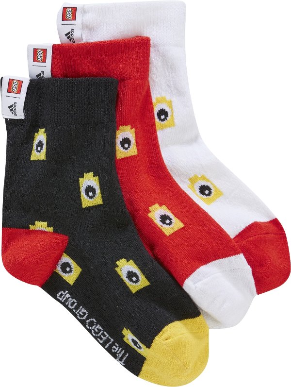 adidas x LEGO® Engineered Crew Socks 3 Pairs 5006638 | UNKNOWN | Buy online at the Official LEGO® Shop US