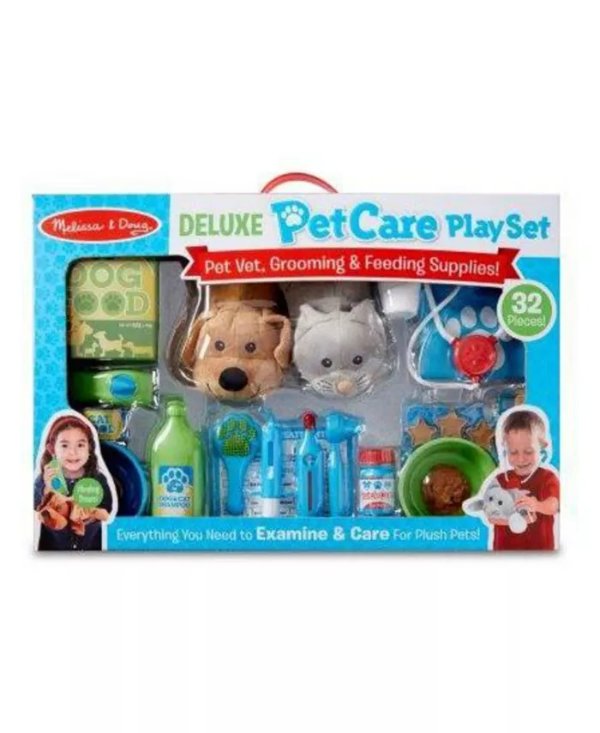 Deluxe Pet Care Play Set