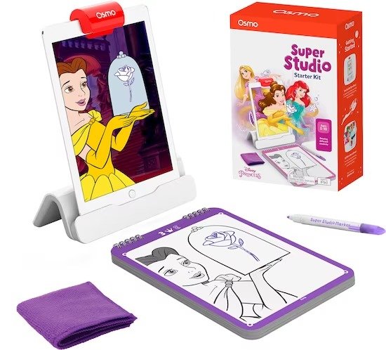 Osmo - Super Studio Disney Princess Starter Kit for iPad - White
