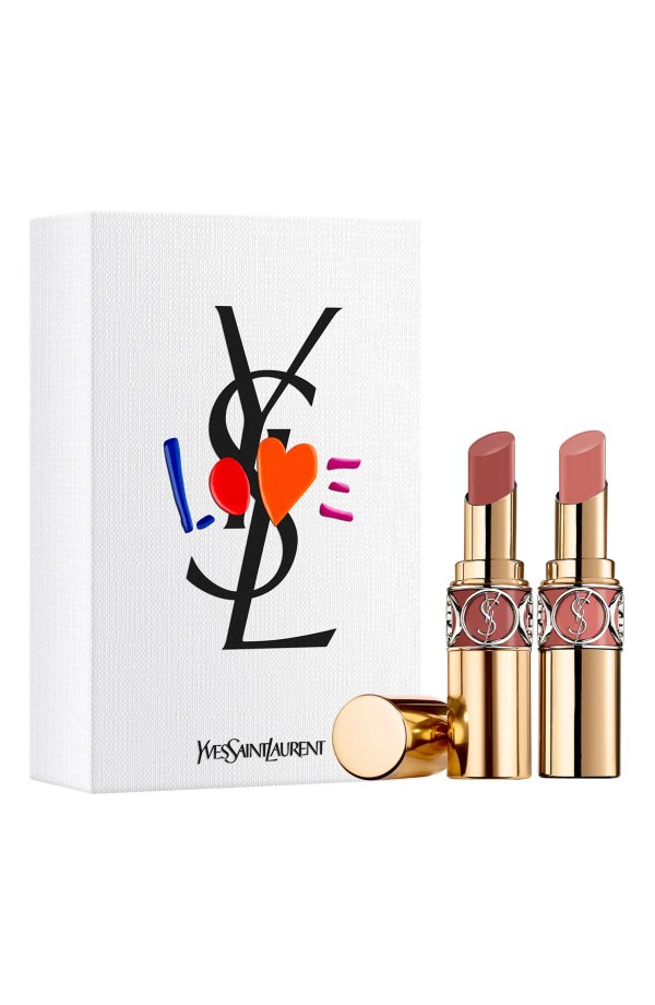Rouge Volupte Shine Oil-in-Stick Lipstick Duo USD $78 Value