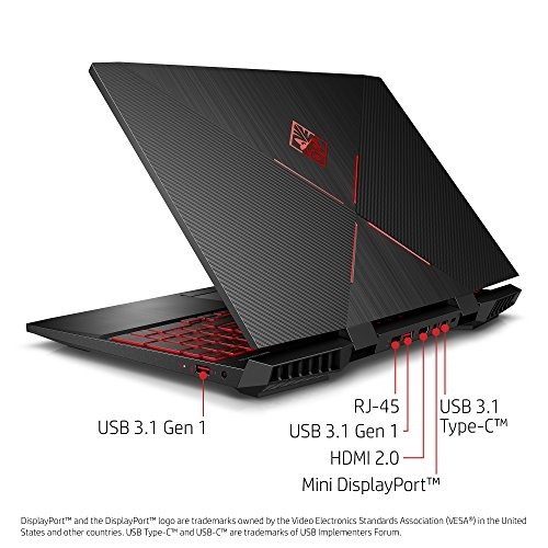 hp omen 15 laptop (i7-8750h, 1050ti, 12gb, 128gb 1tb) hp omen 15