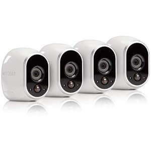 Netgear Arlo 家庭室内外无线安防系统 4个摄像头套装