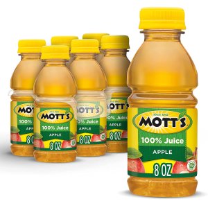 Mott's 100%原味苹果汁 8oz 6瓶