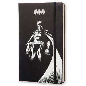 Moleskine Batman Limited Edition Notebook, Large, Plain, Black, Hard Cover