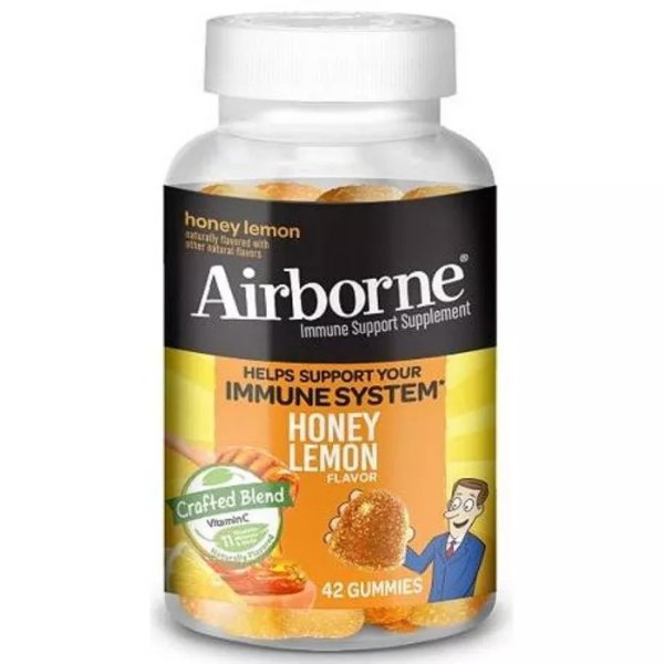 Honey Vitamin C Gummies - Lemon - 42ct