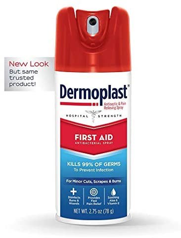 First Aid Spray, 2.75 Ounce Can, Antiseptic & Anesthetic