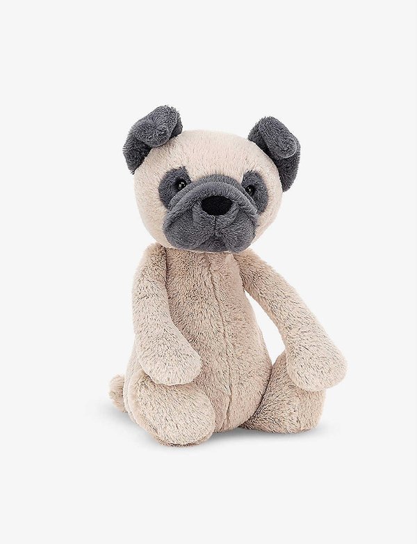 Bashful Pug medium soft toy 31cm