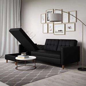 Ember Interiors 可储物折叠沙发床