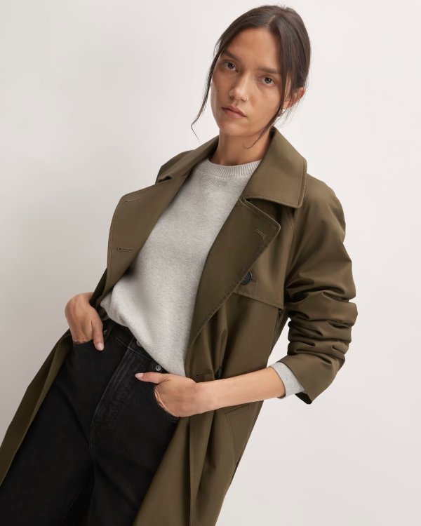 The Cotton Modern Trench Coat