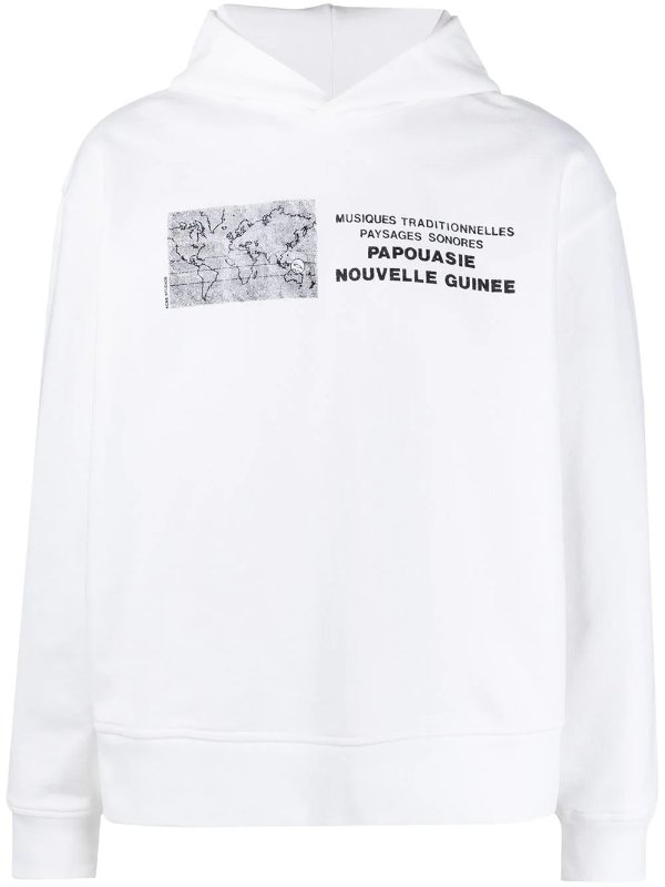 Dizonord print hoodie