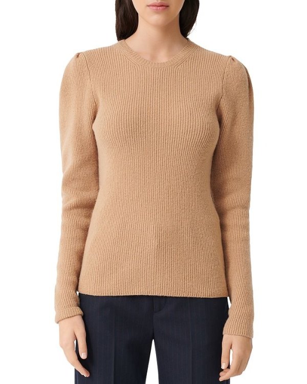 Mobil Ribbed Wool-Blend Sweater