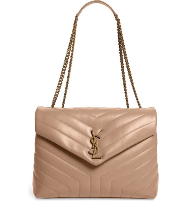 Medium Loulou Matelasse Leather Shoulder Bag