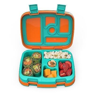 Kids' Brights Leakproof, 5 Compartment Bento-Style Kids' Lunch Box -