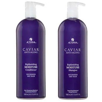 Caviar Anti-Aging Replenishing Moisture Shampoo & Conditioner Duo