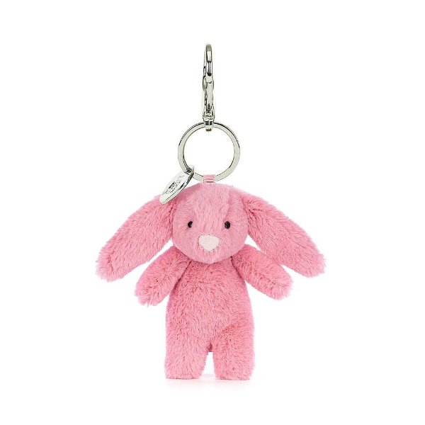 Jellycat 粉色兔子钥匙扣