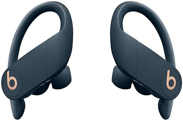Powerbeats Pro Wireless Earphones - Apple H1 Headphone Chip, Class 1 Bluetooth, 9 Hours Of Listening Time, Sweat Resistant Earbuds - Navy
