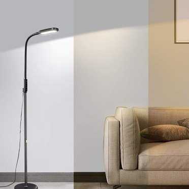 Miroco LED可调节落地灯/桌灯 多亮度色温可调