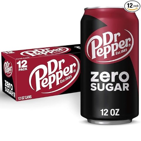 Dr Pepper Zero 汽水12oz 12瓶