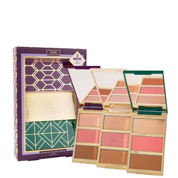 Amazonian Clay Party Palettes Cheek Set (Worth $234.00)