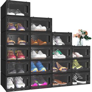 YITAHOME Shoe Storage Box,18 PCS