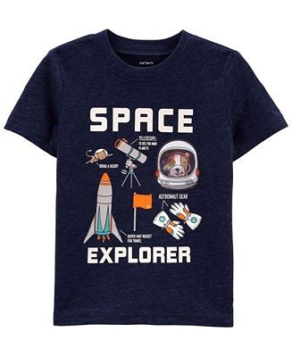 Baby Boys Space Explorer Knit T-shirt