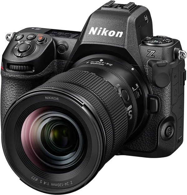 Z 8 with Zoom Lens | Professional full-frame mirrorless hybrid stills/video hybrid camera with 24-120mm f/4 lens |USA Model