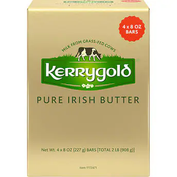 Pure Irish Butter, Salted, 8 oz, 4-count