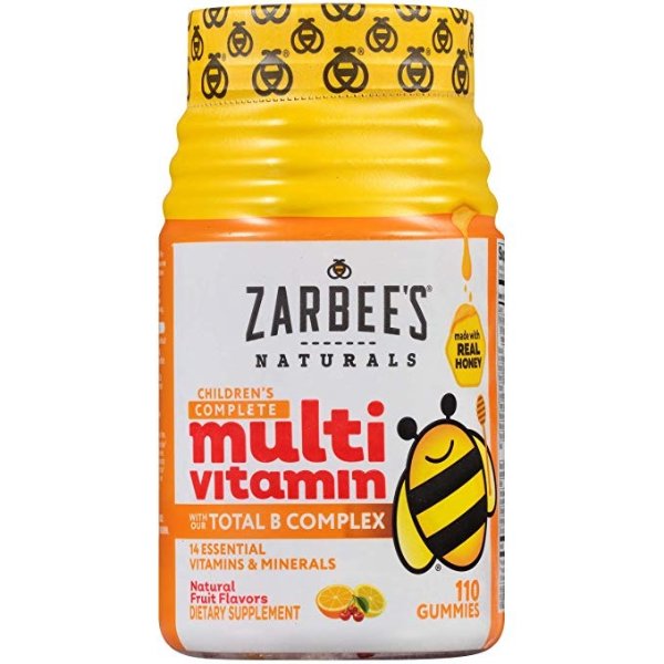 Children's Complete Multivitamin, Natural Fruit Flavors, 110 Gummies