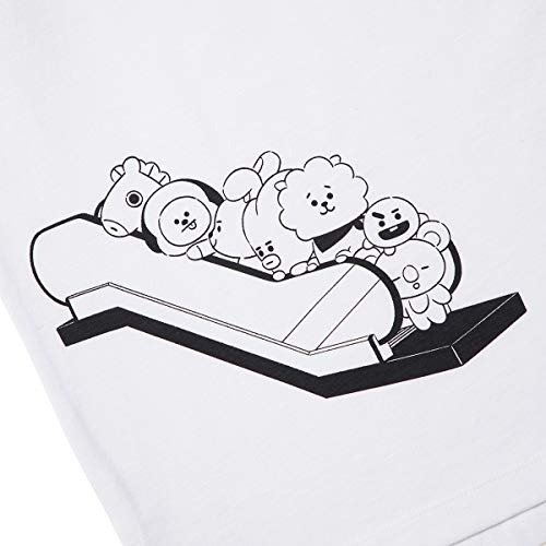 Official Merchandise by Line Friends Characters Tshirt Unisex Graphic Artwork Tees