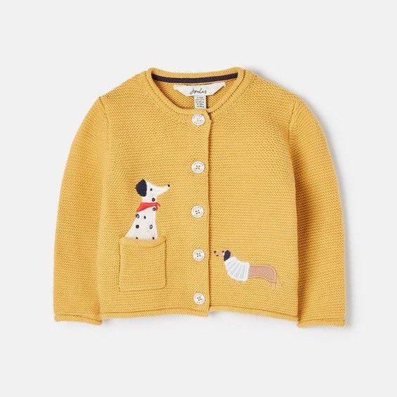 Betsie Character Embroidery Cardigan 0-24 Months