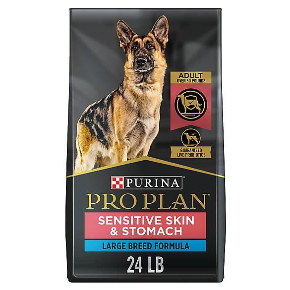 Purina Pro Plan Specialized Large Breed Adult Dry Dog Food - Sensitive Skin & Stomach, Salmon & Rice