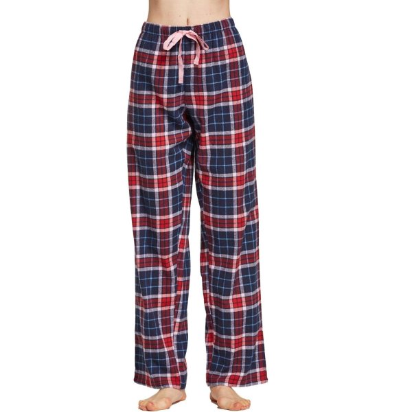 CYZ Women's 100% Cotton Flannel Plaid Pajama Pants