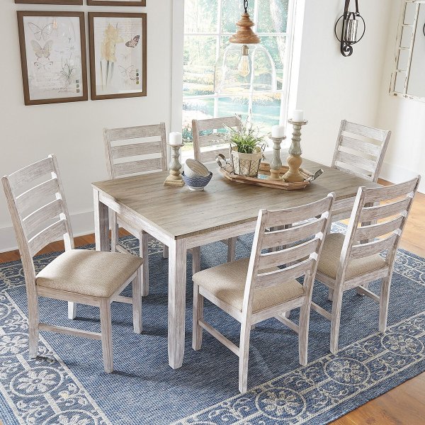Skempton 7-Piece Dining Table and Chairs Set