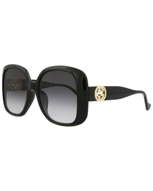 Women's GG1029SA 57mm Sunglasses