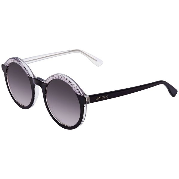 Glam Gray Gradient Round Ladies Sunglasses GLAM/S 0OTB