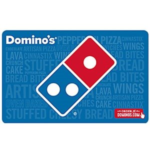 Domino's Pizza $25电子礼卡 (邮件送达)