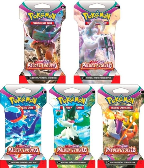 Pokemon 卡牌: Paldea Evolved Sleeved Boosters