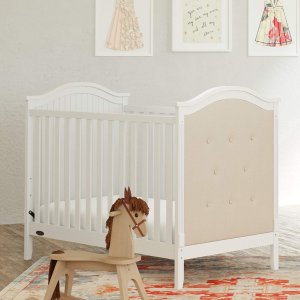 Graco Linden Upholstered 3-in-1 Convertible Crib