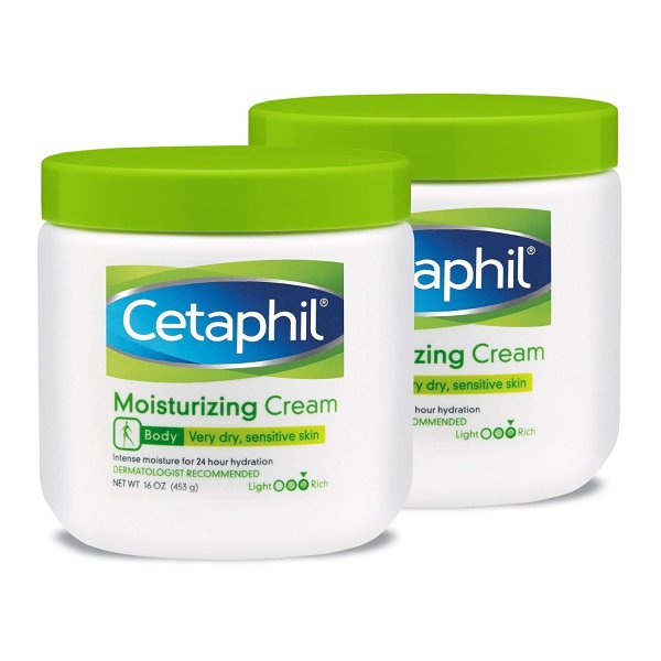 Cetaphil Fragrance Free Moisturizing Cream (Pack of 2) Hot Sale
