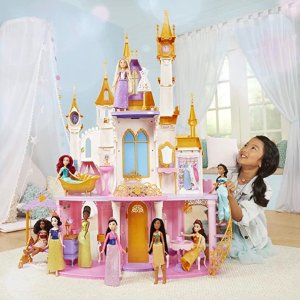 Disney Princess 迪士尼梦幻公主城堡，1米2高