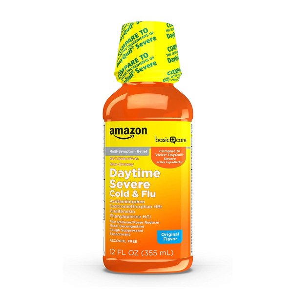 Amazon Basic Care Severe Daytime Cold and Flu Relief