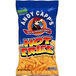 Andy Capp's Hot Fries, 3 Oz, 7 Pack