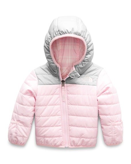 Perrito Reversible Hooded Taffeta Jacket, Size 6-24 Months