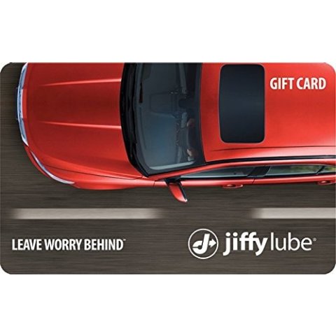 Jiffy Lube 电子礼卡