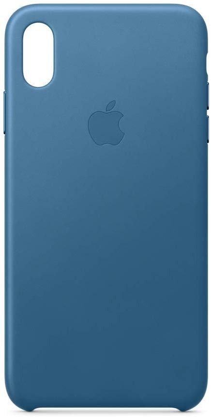 Apple Leather Case (for iPhone Xs Max) - Cape Cod Blue