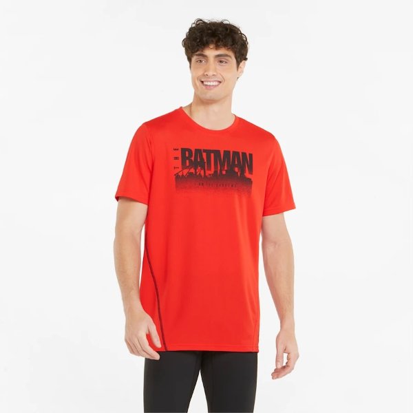 x BATMAN 男款运动T恤