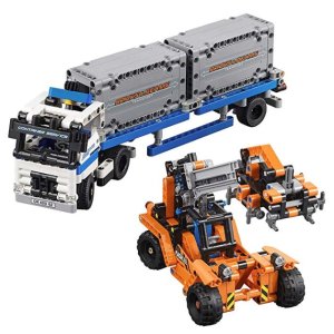 LEGO Technic Container Yard 42062 Building Kit (631 Piece) @ Amazon